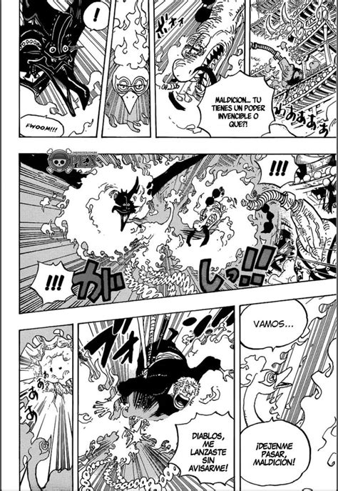 Luffy, nami, and jinbe, as well as part of brook, chopper, and robin. One Piece Manga 1000 Español Joker Fansub