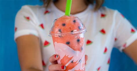 Taco Bell Is Selling A Watermelon Slushy With Candy Seeds