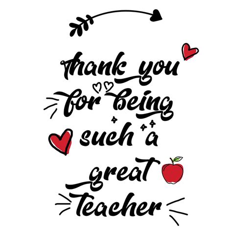 Thank You For Being Such A Great Teacher Ecard Ozami Birthday