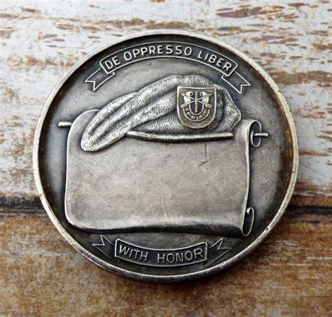 7th Special Forces Group Airborne 1st Sf Army Challenge Coin