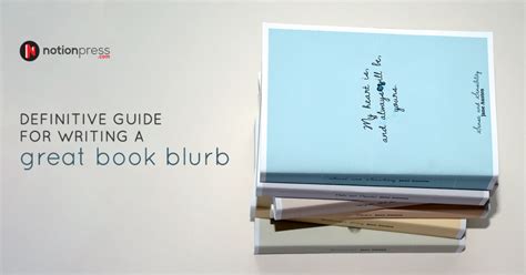 Guide To Writing Book Blurbs Self Publishing Blog