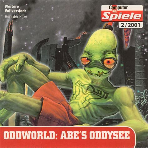 Oddworld Abes Oddysee 1997 Box Cover Art Mobygames