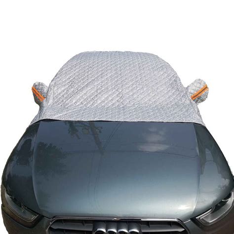 Car Windshield Cover All Weather Universal Thick Half Sunshade Cover