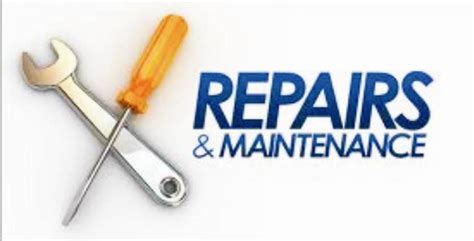 Repairs And Maintenance