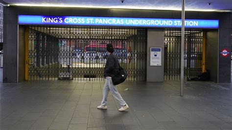 London Underground Strike Causing Travel Disruption Across Capital Uk