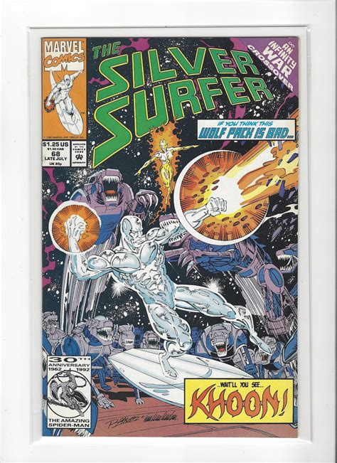 Silver Surfer 68 Marvel Comics Ron Lim Nm Comic Books Modern Age