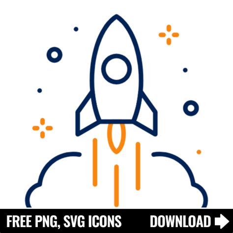 Free Rocket Launch Svg Png Icon Symbol Download Image