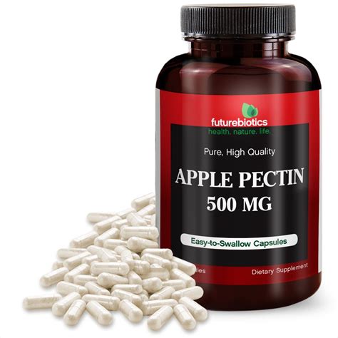 Futurebiotics Apple Pectin 500 mg, 100 Vegetarian Capsules - Walmart ...