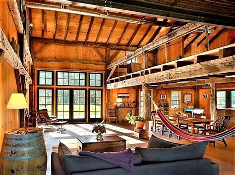 34 Stunning Barndominium Interiors You Will Fall In Love With Barn