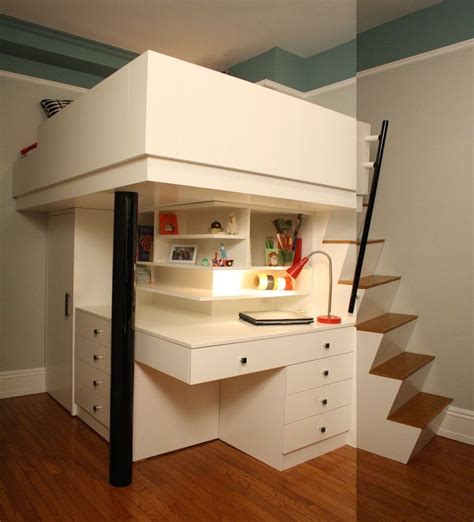 Review Of Diy Loft Bed With Desk And Stairs Ideas Blog Gedankeen