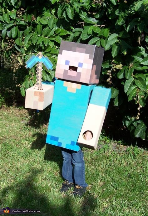 Steve From Minecraft Costume