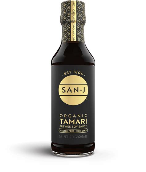 San J Organic Tamari Soy Sauce 10 Oz