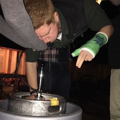 Total Frat Move Doing A Keg Stand With A Cast Tfm