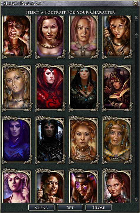 Portraits Portraits Everywhere At Baldur S Gate Nexus Mods And