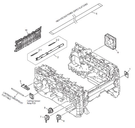 Brother Dcp L3550cdw Parts List And Illustrated Parts Diagrams