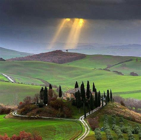 Tuscanyitaly Beautiful Landscapes Beautiful Places Italy Vacation