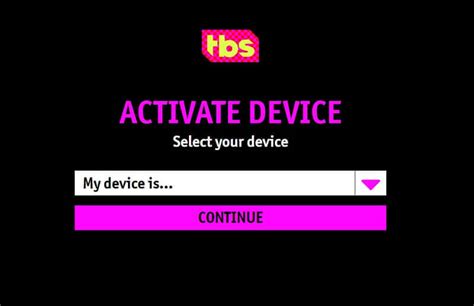 Tbs Com Activate Enter Code To Activate Tbs Channel On Streaming Devices
