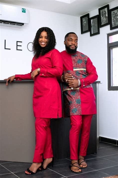 African Couple Matching Set African Couple African Fashion Etsy