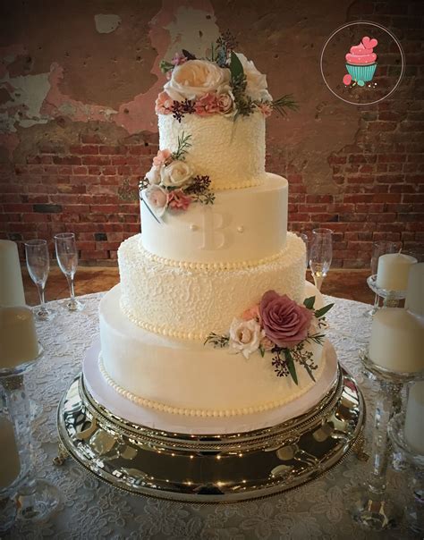 Four Tiered Elegant Wedding Cake Elegant Wedding Cakes Cake