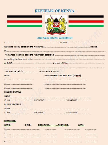 Buying Land In Kenya Here Is The Legal Process Helpful