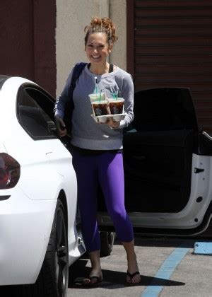 Ginger Zee At Dancing With The Stars Dance Rehearsal Studio In