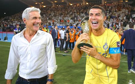 C Ronaldo Scored Twice Al Nassr Came Back To Win The Arab Champions Cup In A Lack Of Players