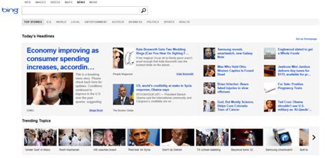 Bing News Now Shows You Whats Trending On Facebook And Twitter
