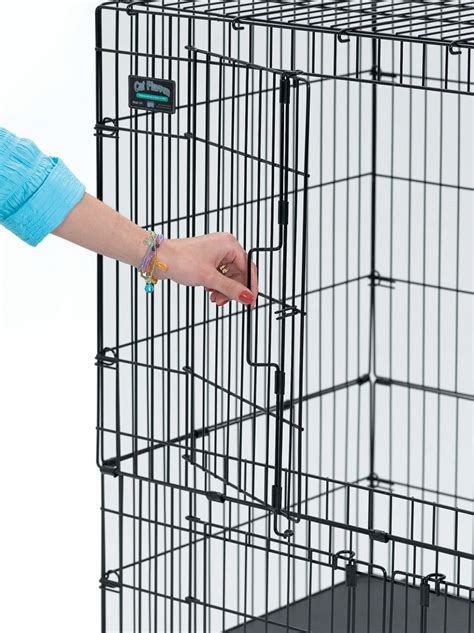 Large Folding Collapsible Pet Cat Wire Cage Indoor Outdoor Playpen