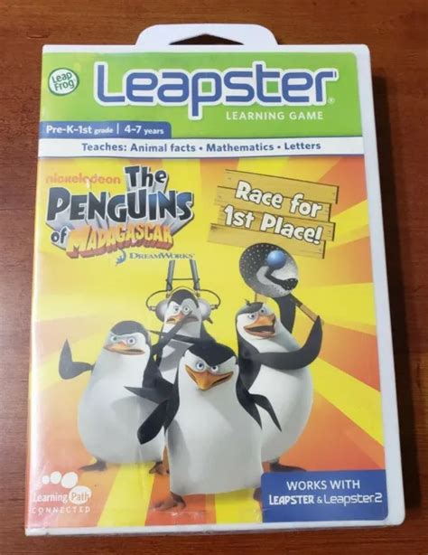 Leapfrog Explorer Game The Penguins Of Madagascar Leapster Learning