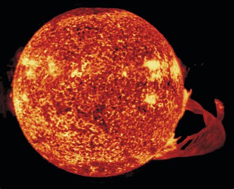 Solar System Sun Flare