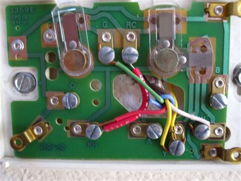 I show where the wires go at the thermostat, the color code, then down at the furnace control board. Need Help Wiring Honeywell Thermostat From White Rodgers - HVAC - DIY Chatroom Home Improvement ...