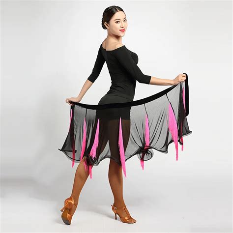 World Fashion Adult Women Latin Dance Skirtwomen Latin Dance Skirt