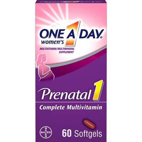 One A Day Womens Prenatal 1 Multivitamin Supplement For Before
