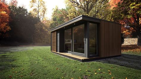 Having a small garden doesn't mean you shouldn't have a garden office; The Glide Pod: so flexible! http://pod-space.co.uk/pods ...