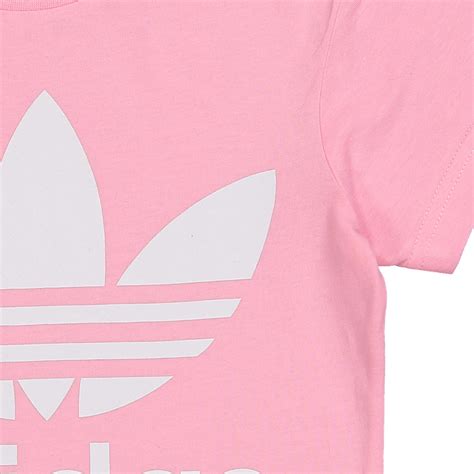 Adidas Originals Pink T Shirt Light Pink Pink