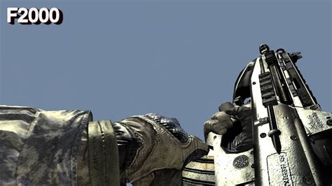 Call Of Duty Modern Warfare 2 All Weapons In Slow Motion Full Hd Dx9