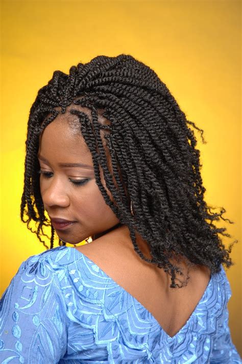 51 Kinky Twist Braids Hairstyles With Pictures Beautified Designs