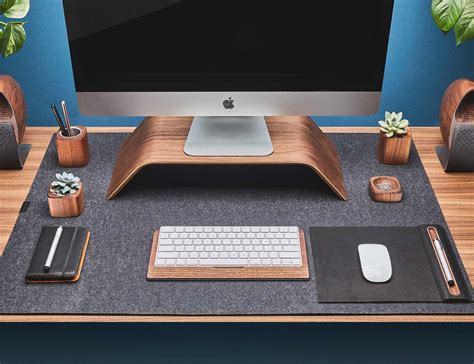 This Wool Desk Pad Adds A Touch Of Style To Your Workspace Ichiban Electronic Blog