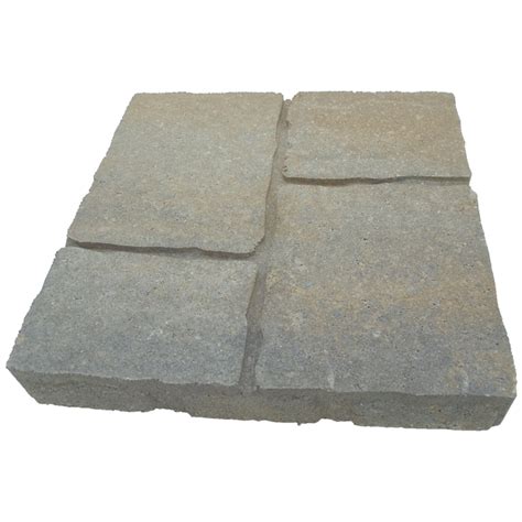 Oldcastle Four Cobble 16 In L X 16 In W X 2 In H Patio Stone In The