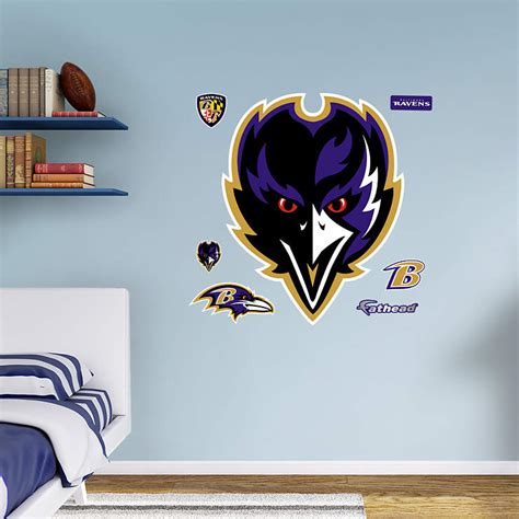 Baltimore Ravens Alternate Logo Wall Decal Shop Fathead For