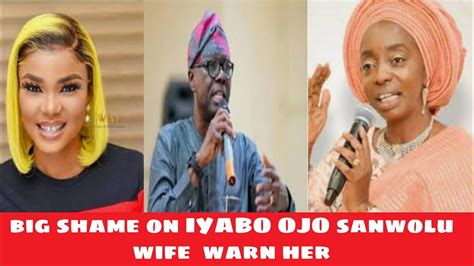 See How Iyabo Ojo Was DisgrÀcÈ By Sanwolus Wife She Sends Serious