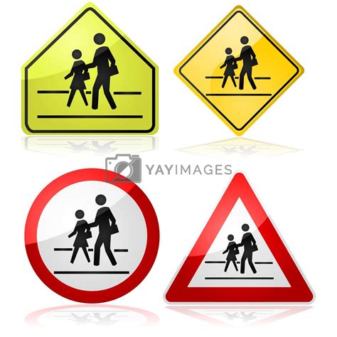 School Signs By Bruno1998 Vectors And Illustrations With Unlimited