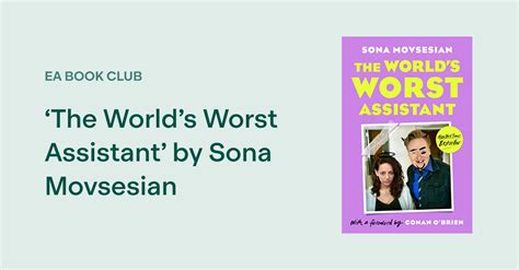 Ea Book Club The Worlds Worst Assistant By Sona Movsesian Base