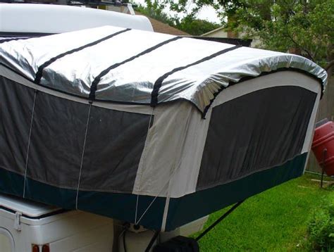 popupgizmos camper bunkend covers hybrid camper pop up tent trailer camper