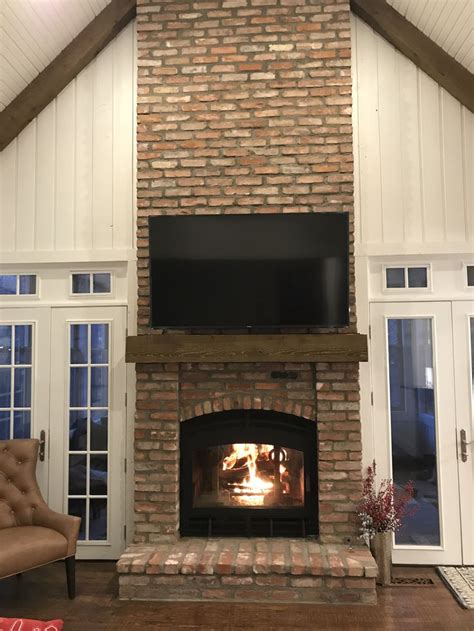 30 Double Sided Brick Fireplace Decoomo