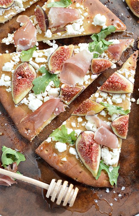 Fig And Prosciutto Flatbread Pizza Recipe Wonkywonderful