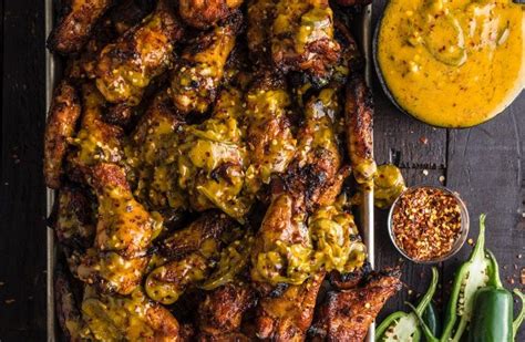 Grilled chicken wings is one of my favorite comfort foods. Hellfire Chicken Wings Recipe | Traeger Grills | Recipe | Grilled steak recipes, Chicken wing ...