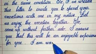 With the advent of emails and modern technology, the concept of writing letters has taken a back seats but the style following are some objectives of letters writing. Holiday Letter Writing In Kannada - Letter