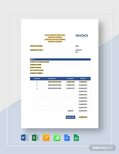 17 Sales Invoice Examples Pdf Word Excel Examples