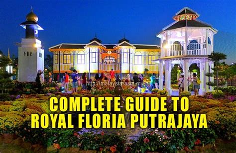 It is located in precinct 4 and it hosts an annual garden festival called royal floria putrajaya. A Complete Guide To Royal Floria Putrajaya Resort In Asia